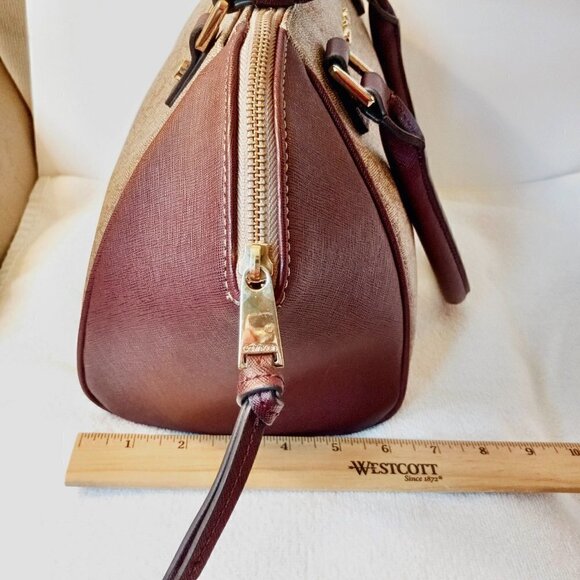 CALVIN Klein  Dome Satchel  Wide Zip Top Opening  Roomy interior - Picture 9 of 14